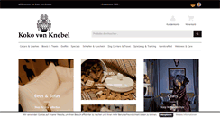 Desktop Screenshot of kokovonknebel.com