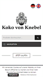 Mobile Screenshot of kokovonknebel.com